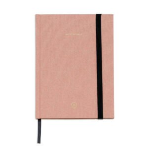 Pink Linen Hardcover Journal – Note to Self